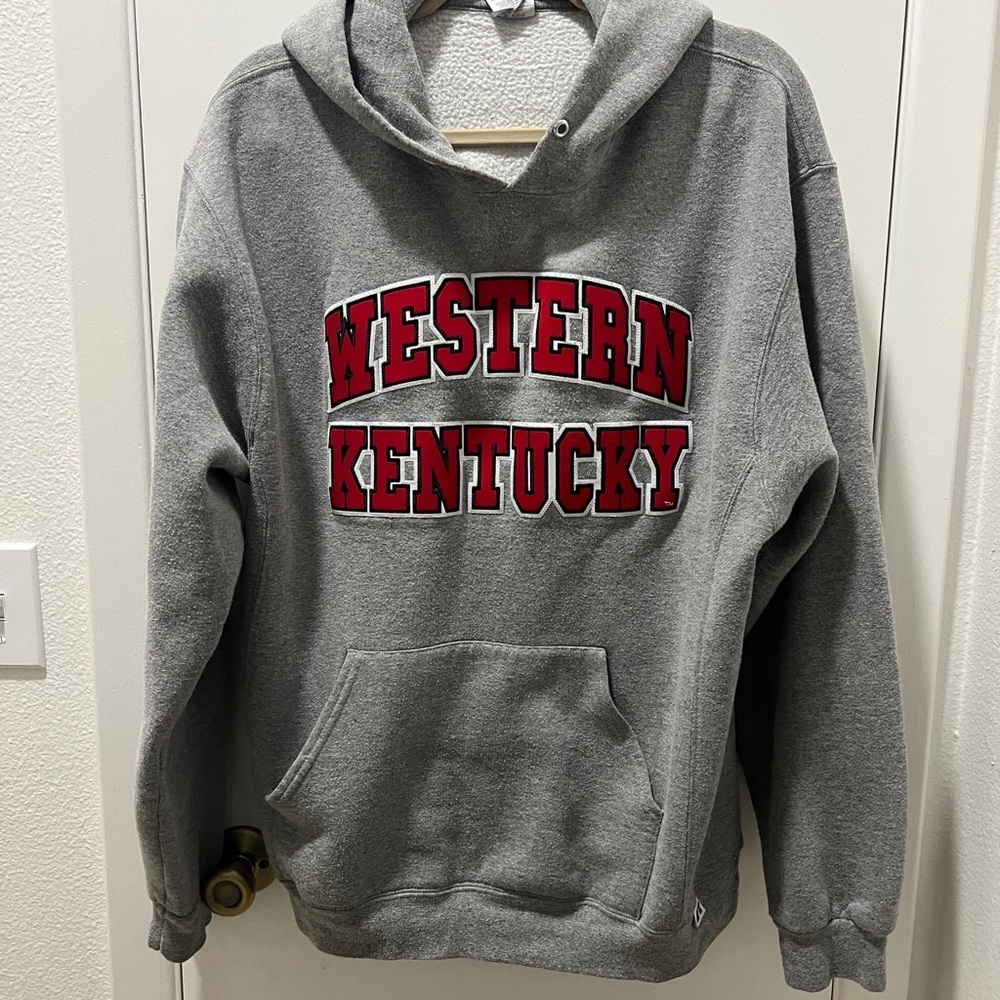 Russell Athletic Western Kentucky Gray Hoodie – Size L